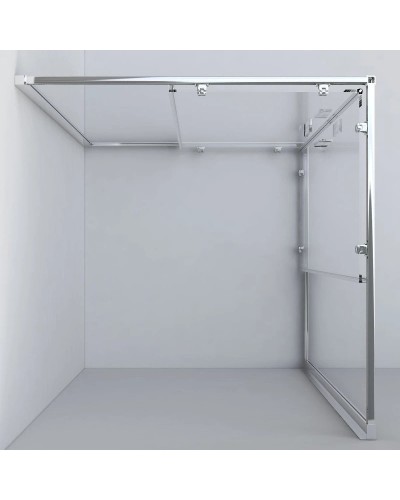 Душевой уголок 120х100 см Vincea Garda VSS-1G1012CGB тонированное