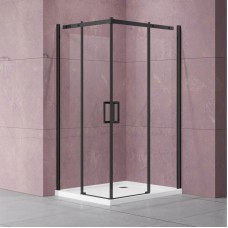 Душевой уголок 90х90 см Vincea Dice VSS-4D900CLB прозрачное