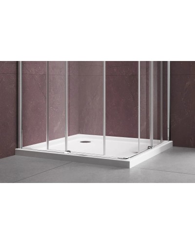 Душевой уголок 100х100 см Vincea Dice VSS-4D100CL прозрачное