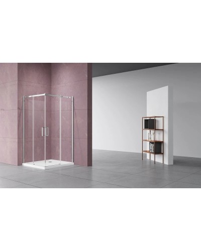 Душевой уголок 100х100 см Vincea Dice VSS-4D100CL прозрачное