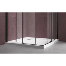 Душевой уголок 100х100 см Vincea Dice VSS-4D100CLB прозрачное