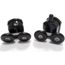 Душевой уголок 120х100 см Abber Schwarzer Diamant AG30120BMH-S100BM-S100BM матовое