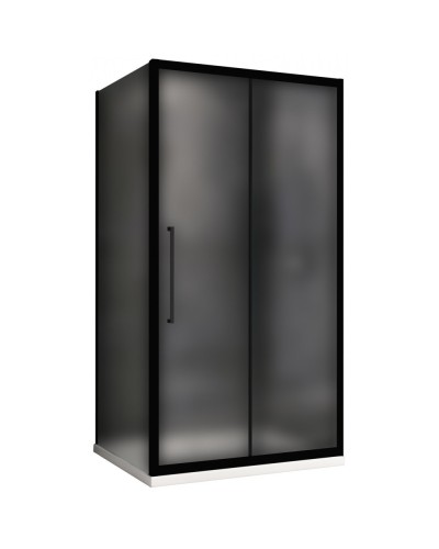 Душевой уголок 170х70 см Abber Schwarzer Diamant AG30170BMH-S70BM-S70BM матовое