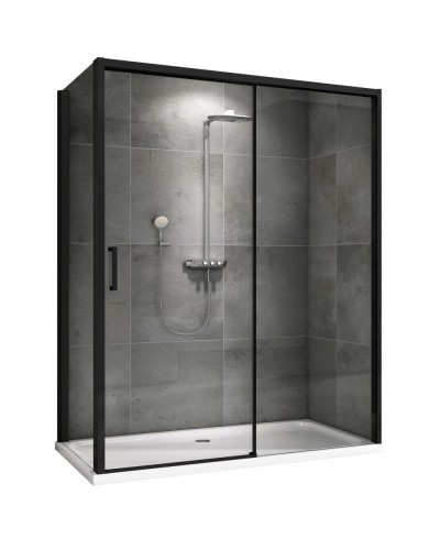 Душевой уголок 160х90 см Abber Komfort AG93160B-S92B прозрачное