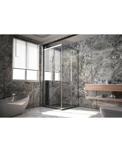 Душевой уголок 118х88 см Veconi Premium Trento PTC20-CH-12090-01-C4 прозрачное
