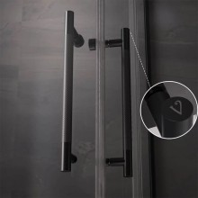 Душевой уголок 78х78 см Veconi Premium Trento PTC20-B-8080-01-C4 прозрачное