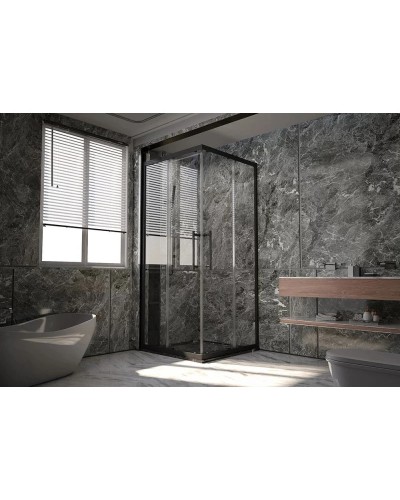 Душевой уголок 78х78 см Veconi Premium Trento PTC20-B-8080-01-C4 прозрачное