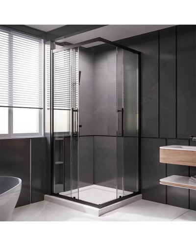 Душевой уголок 118х88 см Veconi Premium Trento PTC20-B-12090-01-C4 прозрачное