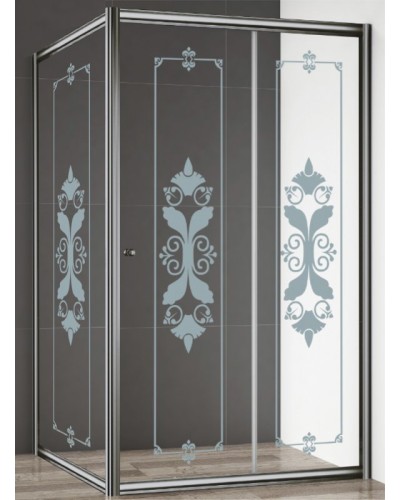 Душевой уголок CEZARES GIUBILEO-AH-1-120/100-SCORREVOLE-CP-Cr