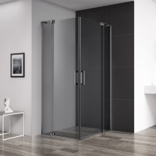 Душевой уголок CEZARES SLIDER-A-2-70/80-GRIGIO-GM