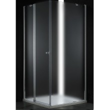 Душевой уголок Cezares Elena 100x100 L ELENA-W-A-12-100-P-Cr-L профиль Хром стекло рифленое