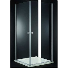 Душевой уголок Cezares Elena 80x80 ELENA-W-A-2-80-C-Cr профиль Хром стекло прозрачное