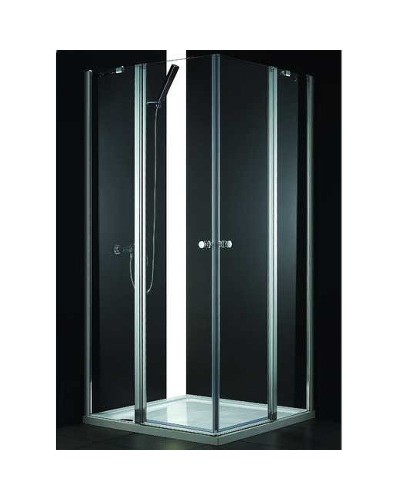 Душевой уголок Cezares Elena 120x120 ELENA-W-A-22-120-C-Cr профиль Хром стекло прозрачное