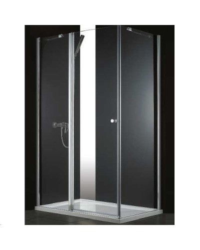 Душевой уголок Cezares Elena 120x90 ELENA-W-AH-1-120/90-C-Cr профиль Хром стекло прозрачное