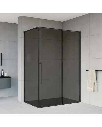 Душевой уголок 120x90 см Vincea Arno VSR-1A9012CGB тонированное