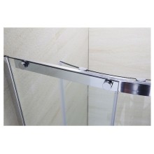 Душевой уголок Grossman GR-0090 190x90 профиль Хром стекло прозрачное