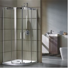 Душевой уголок Grossman GR-4100 190x100 профиль Хром стекло прозрачное