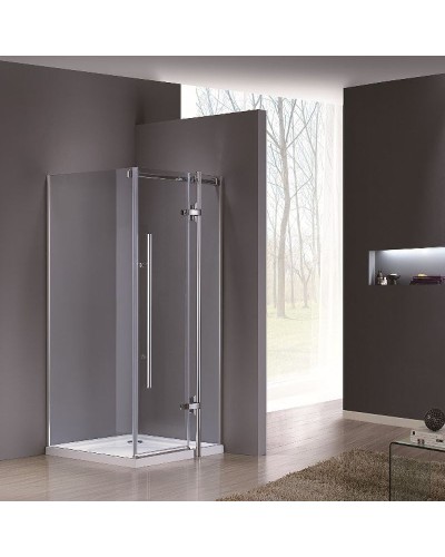 Душевой уголок Grossman GR-6090 190х90 профиль Хром стекло прозрачное