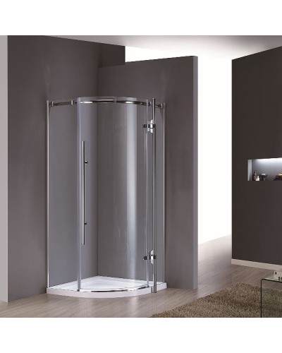 Душевой уголок Grossman GR-5090 190x90 профиль Хром стекло прозрачное