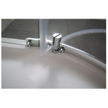 Душевой уголок Grossman GR-7090 190х90 профиль Хром стекло прозрачное