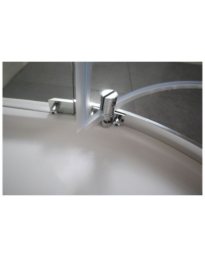 Душевой уголок Grossman GR-7090 190х90 профиль Хром стекло прозрачное