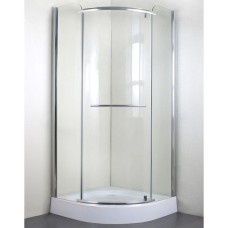 Душевой уголок Grossman GR-7090 190х90 профиль Хром стекло прозрачное