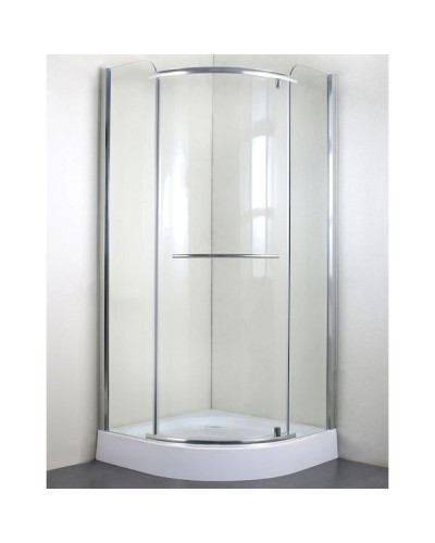 Душевой уголок Grossman GR-7090 190х90 профиль Хром стекло прозрачное