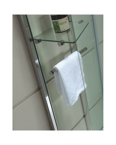 Душевой уголок Grossman Classic 120х80 R GR-9120R профиль Хром стекло прозрачное