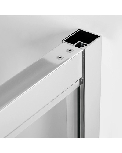 Душевой уголок WasserKRAFT Berkel 80x100 48P29 профиль Хром стекло прозрачное