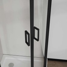 Душевой уголок 90x90 см Vincea City VSQ-5CT900CLB прозрачное