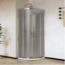 Душевой уголок 90x90 см Vincea City VSQ-5CT900MT текстурное