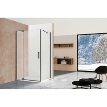 Душевой уголок 78,8-88,8x89 см Vincea Extra VSR-1E809090CLGM прозрачное