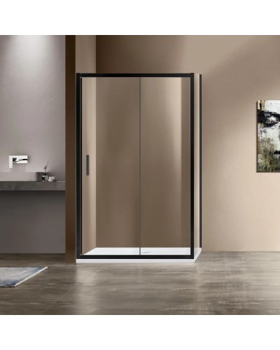 Душевой уголок 150x100 см Vincea Garda VSR-1G1015CLB прозрачное