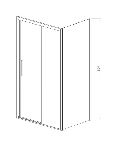 Душевой уголок 160x100 см Vincea Soft VSR-3SO1016CL прозрачное