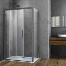 Душевой уголок 110x90 см Vincea Soft VSR-3SO9011CLGM прозрачное