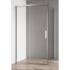 Комплект душевой уголок CEZARES DUET SOFT-AH-1-120/80-C-Cr-SALE с поддоном выставочный образец