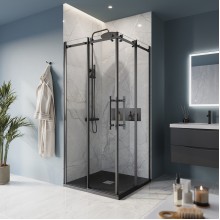 Душевой уголок BelBagno MARINO-A-2-90-C-NERO