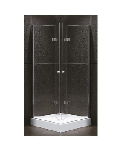 Душевой уголок CEZARES ELENA-W-ASH-2-80/100-C-Cr