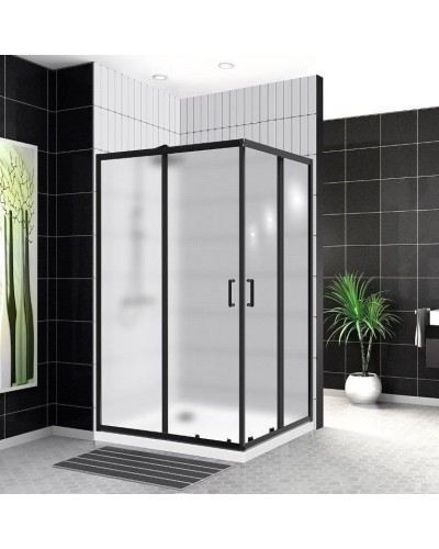 Душевой уголок BelBagno UNO-195-AH-2-120/90-P-NERO