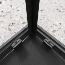 Душевой уголок BelBagno LUCE-A-2-90-C-NERO