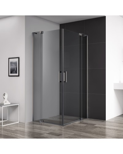 Душевой уголок CEZARES SLIDER-A-2-100/110-GRIGIO-GM