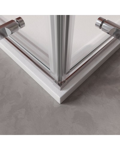 Душевой уголок CEZARES LINER-AH-2-120/90-C-Cr-R правый