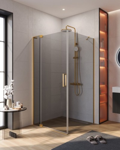 Душевой уголок CEZARES SLIDER-AH-1-100-70/80-GRIGIO-BORO