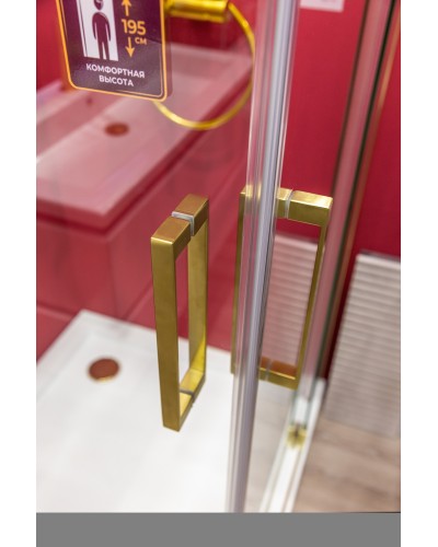 Душевой уголок CEZARES SLIDER-AH-2-90/100-100/110-C-BORO