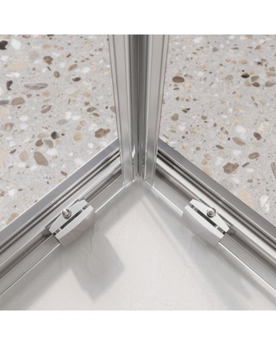 Душевой уголок BelBagno LUCE-AH-2-120/90-C-Cr