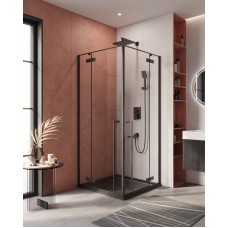 Душевой уголок CEZARES LINER-A-2-90-C-NERO