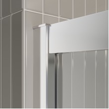 Душевой уголок BelBagno LUCE-AH-1-140/80-C-Cr