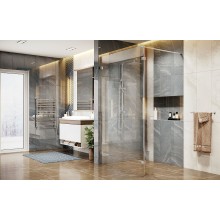 Душевая перегородка Ambassador Walk-in 120х200 15031108 профиль Хром стекло прозрачное