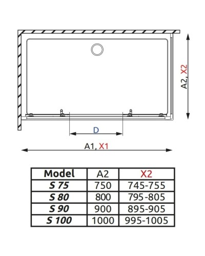 Боковая стенка Radaway Premium Plus S 90 фабрик