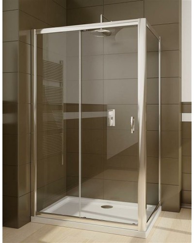 Душевая стенка Radaway Premium Plus S 80 33413-01-01N профиль Хром стекло прозрачное